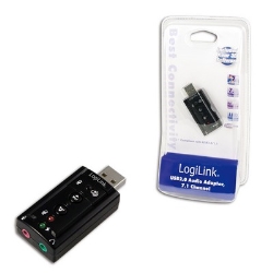 Comfluid SCHEDA AUDIO ESTERNA LOGILINK 7.1 USB (UA0078)